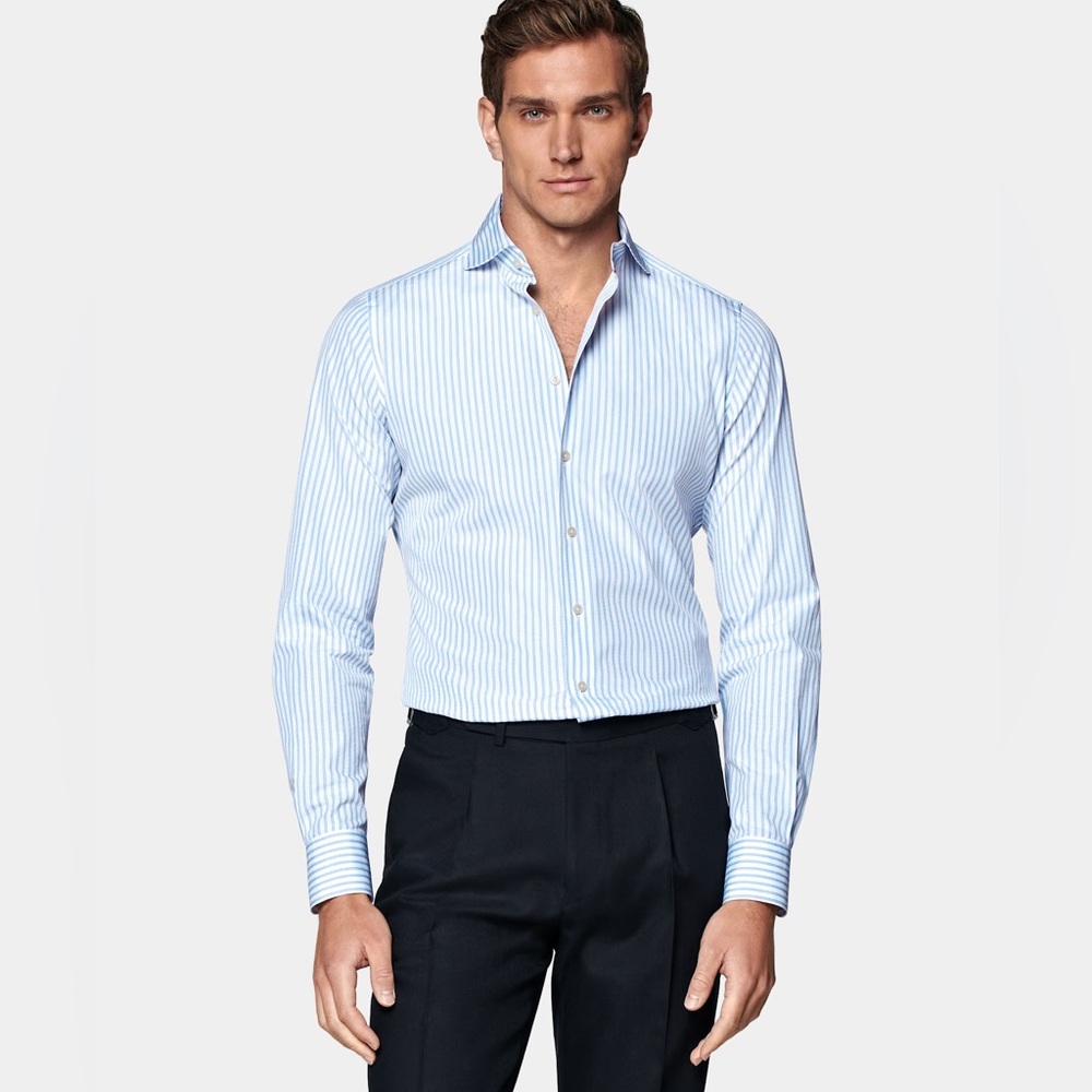 Suit Supply Striped Dress Shirt